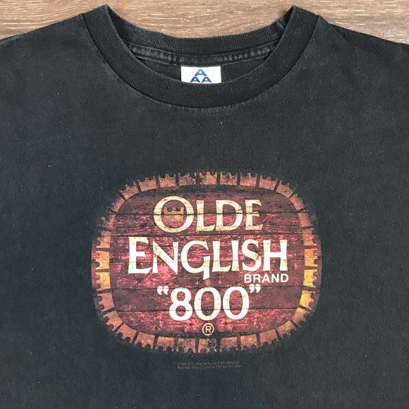 Triple AAA Men’s Vintage 2004 Olde English Brand “800” Malt-Liquor Beer Shirt M - Picture 2 of 6